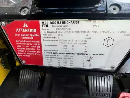 Carrelli elevatori GPL 1985  Hyster H 7.0 XL (10)