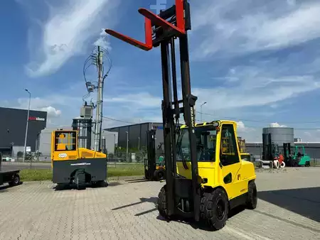 Carrelli elevatori diesel 2004  Hyster H 5.5XM Diesel / Full cabin / Only 6135 hours / Forks Positioner (14)