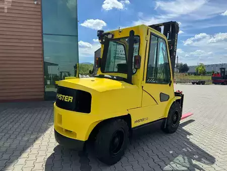 Carrelli elevatori diesel 2004  Hyster H 5.5XM Diesel / Full cabin / Only 6135 hours / Forks Positioner (3)