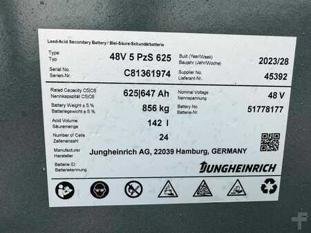 3-wiel elektrische heftrucks 2019  Jungheinrich EFG 216k (9)