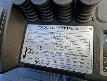 Wózki widłowe diesel 2023  Toyota Tonero 30 52-8FDF30 (8)