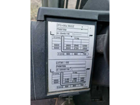 Diesel truck 2018  Jungheinrich DFG 430S (11)