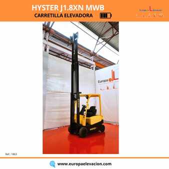 4-wiel elektrische heftrucks 2010  Hyster J1.8XN MWB (7)
