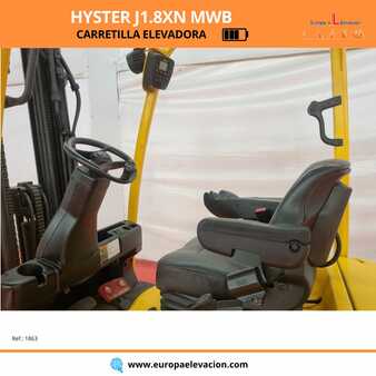 Chariot 4 roues électrique 2010  Hyster J1.8XN MWB (8)