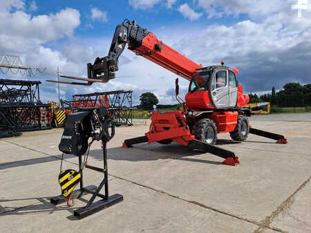 Telescopic forklift rigid 2015  Manitou MRT2540 plus (Radio Control + Winch) (7)