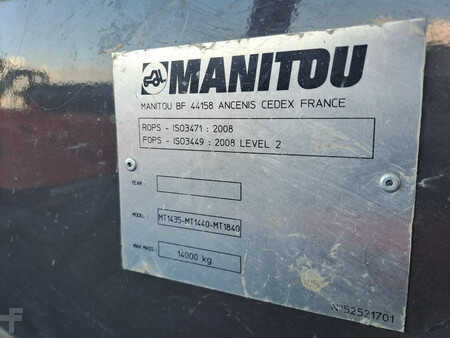 Telehandler Fixed 2019  Manitou MT1840 (23)