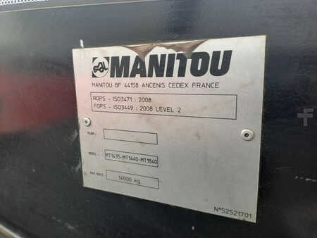 Telescopic forklift rigid 2020  Manitou MT1840 (22)