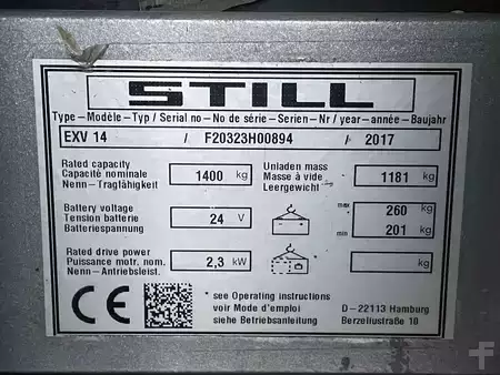 Apilador eléctrico  Still EXV 14 (10)