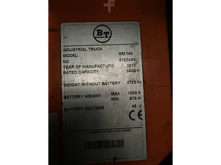 Skjutstativtruck 2011  BT RRE140 (8)