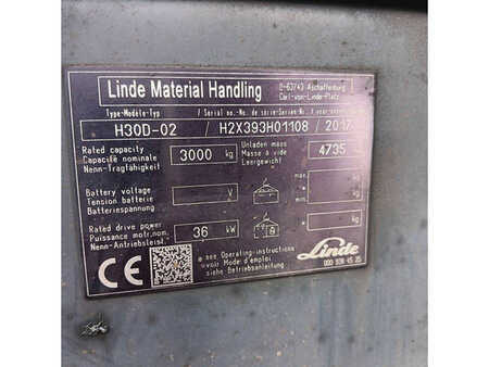 Diesel heftrucks 2017  Linde H30D-02 (7)