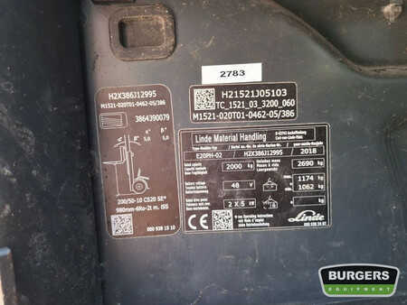 Elektro 4 Rad 2018  Linde E20PH (6)