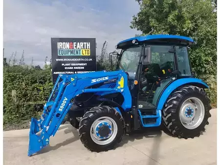Chariots tracteurs - Solis S50 Shuttle XL Cab 4WD Compact Tractor (7)