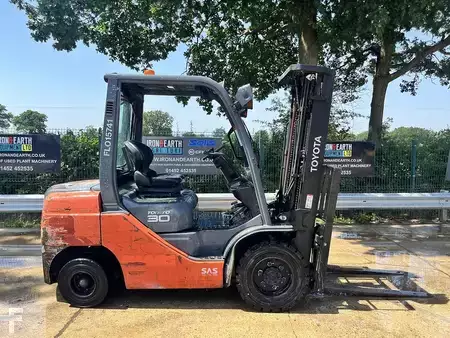 Dieselový VZV 2015  Toyota 02-8FDF30 Forklift (4)