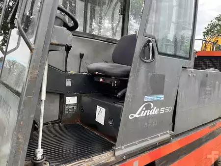 Diesel heftrucks 2007  Linde S50 Side Loader Forklift (9)