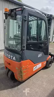 3-wiel elektrische heftrucks 2020  Toyota 8FBE20T (3)