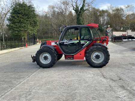 Telescopic forklift rigid 2014  Manitou 735-120PS (1)