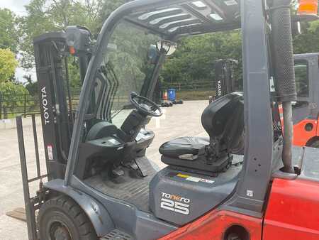 Diesel heftrucks 2017  Toyota 02-8 FDF 25 (8)