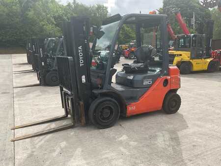 Container heftrucks 2018  Toyota 02-8 FDF 20 (2)