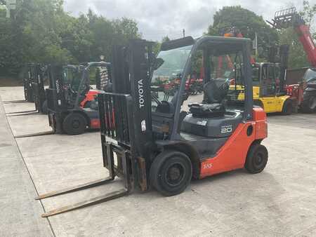 Container heftrucks 2018  Toyota 02-8 FDF 20 (9)