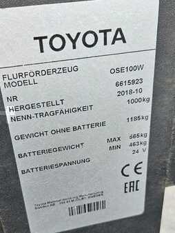 Prépateurs de commande horizontaux 2024  Toyota BT OSE 100W (5)