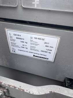 Wózek wysokiego podnoszenia 2017  Jungheinrich EJC B14 (3)