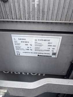 Ruční vysokozdvižný vozík 2017  Jungheinrich EJC B16 (3)