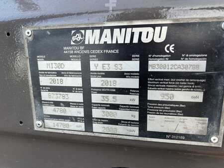 Diesel heftrucks 2018  Manitou MI30D (8)