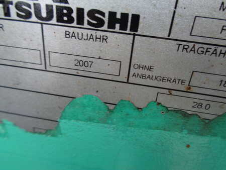 Dieselstapler 2007  Mitsubishi FD 18 N (7)