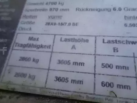 Carrelli elevatori per container 2018  Yale GLP 30 MXV 2445 (9)