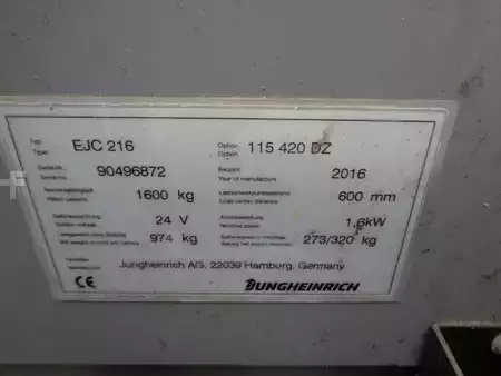 Stoccatori 2016  Jungheinrich EJC 216 (5)