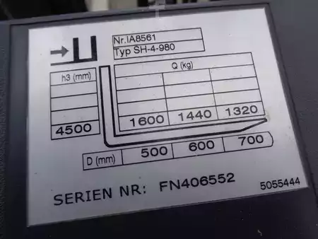 Treibgasstapler 2010  Jungheinrich TFG 316 (8)