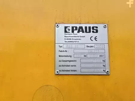 Wózki widłowe diesel 2009  Paus PGS18 (21)
