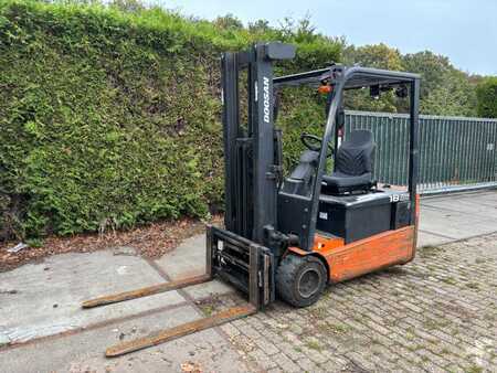 Elektrisk- 4 hjul 2013  Doosan B18T-5 elektrische heftruck 1.8 ton dublo mast B18 (2)