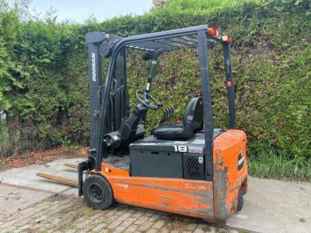 Eléctrica de 4 ruedas 2013  Doosan B18T-5 elektrische heftruck dublo 1.8 ton heftruck (3)