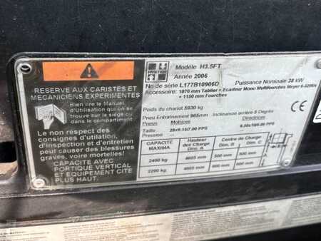 LPG VZV 2006  Hyster H3.5FT LPG heftruck 3.5 ton hyster dublo H3.5 (11)