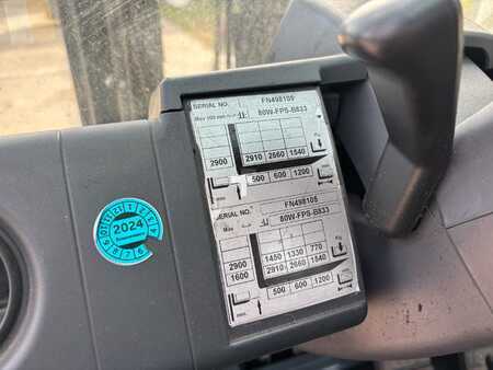 Dieselový VZV 2015  Jungheinrich Diesel heftruck 3.5ton DFG435S 3,5T heftruck (10)