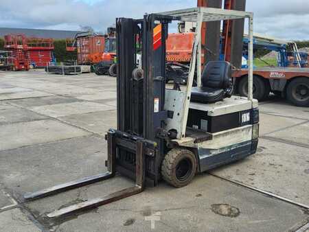 4-wiel elektrische heftrucks 1991  Komatsu FB 18 M-2 heftruck forklift elektro forklift (2)