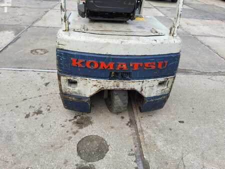 4-wiel elektrische heftrucks 1991  Komatsu FB 18 M-2 heftruck forklift elektro forklift (6)