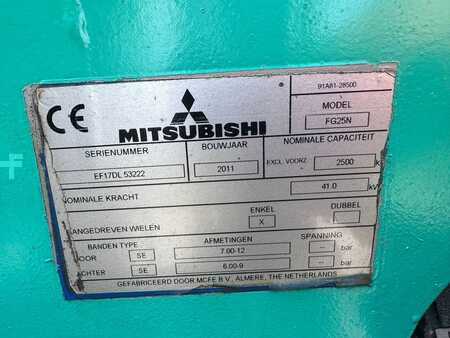 LPG VZV 2011  Mitsubishi FG25N 2.5tons vorkheftruck LPG heftruck 2,5t (10)