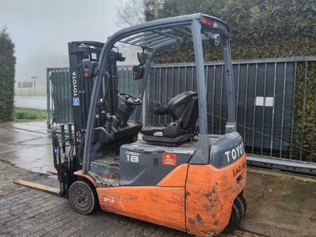 4-wiel elektrische heftrucks 2013  Toyota 8 FBET 18 vorkheftruck forklift 1.8 ton elektrisch (3)