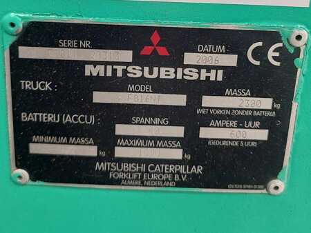 Elektromos 3 kerekű 2006  Mitsubishi FB16NT MC (12)