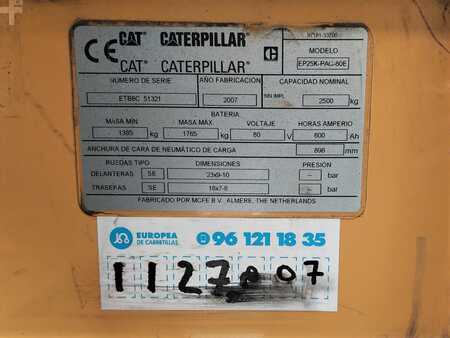 El truck - 4 hjulet 2007  CAT Lift Trucks EP25K PAC (12)