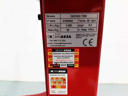 Porta-paletes com balança 2023  DINAKSA ENERGIE 7009 (9)