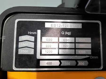 Wózek wysokiego podnoszenia 2020  MB Forklift ES12 12ES 2S360 (10)