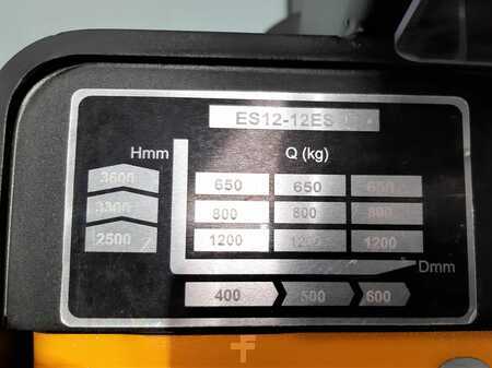 Wózek wysokiego podnoszenia 2022  MB Forklift ES12 12ES 2S360 (2)