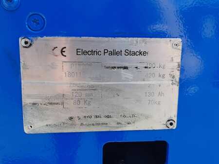 Porta-paletes elétrico 2018  BYD PTW20s (5)