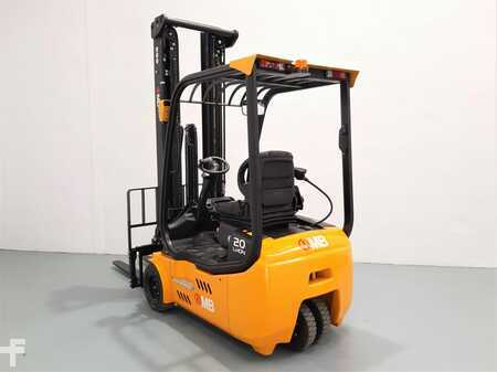 3-wiel elektrische heftrucks 2020  MB Forklift CPD20L2 litio (4)