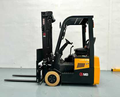 El truck - 3 hjulet 2024  MB Forklift CPD15TVL (1)