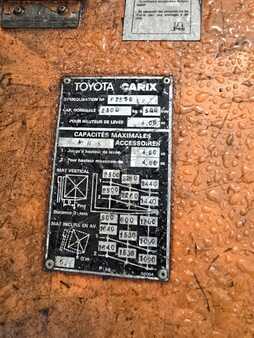 Elektro čtyřkolový VZV 2000  Toyota 5 FBE25 (5)