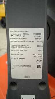 Apilador eléctrico 2020  Toyota SWE200D (5)